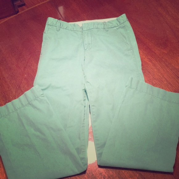 Gap straight leg chinos in Kelly green, Sz 1 Reg - Picture 1 of 4